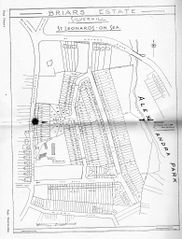 Briars Estate Map from Brochure